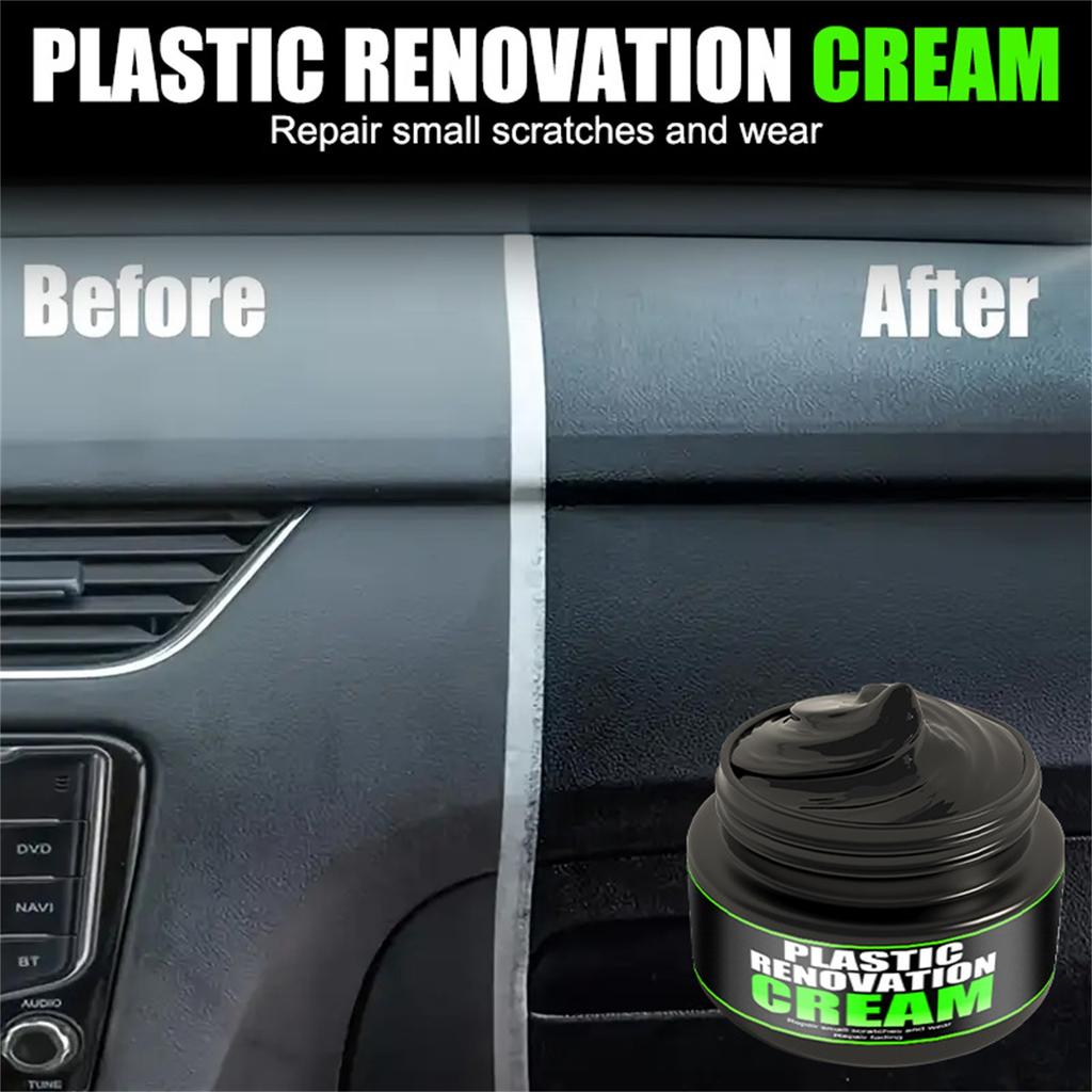 Autopoliturpaste, Kratzerentferner, 50g, Automotive Detailling Compound, Wiederhersteller für Fahrzeugoberflächen, Lang anhaltendes Finish, Für Scheinwerfer, Räder