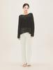 ROEM White Wide Denim Pants Rmtjg26Rt1