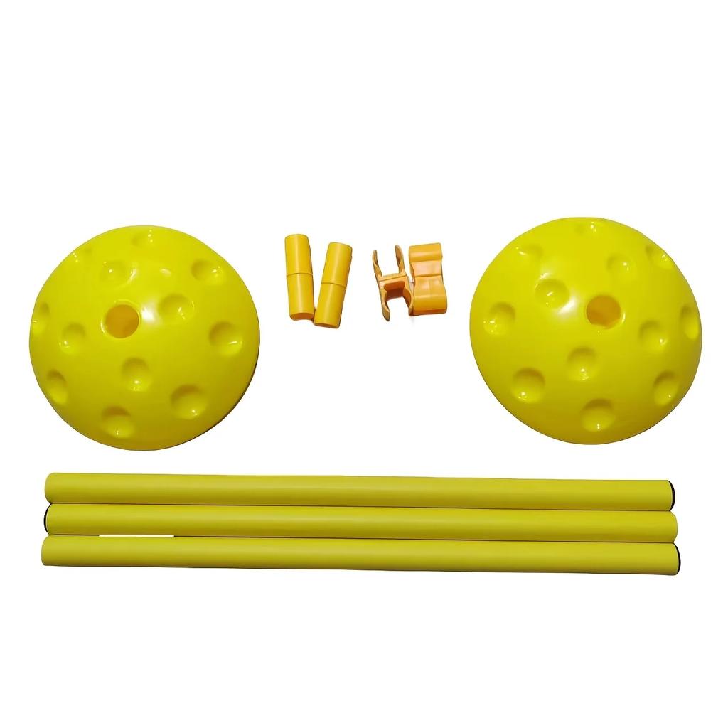 Anti Slip Foldable Portable Marker Pole Football Training Winding Pole Sport Specific Auxiliary Practice Training Equipment Tool