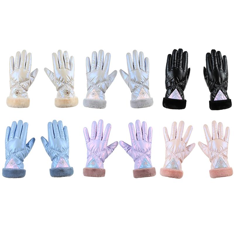 Ski Gloves Women Waterproof Warm Winter Gloves Mobile Phone Touch Screen Skiing Gloves Snow Motorcycle Gloves