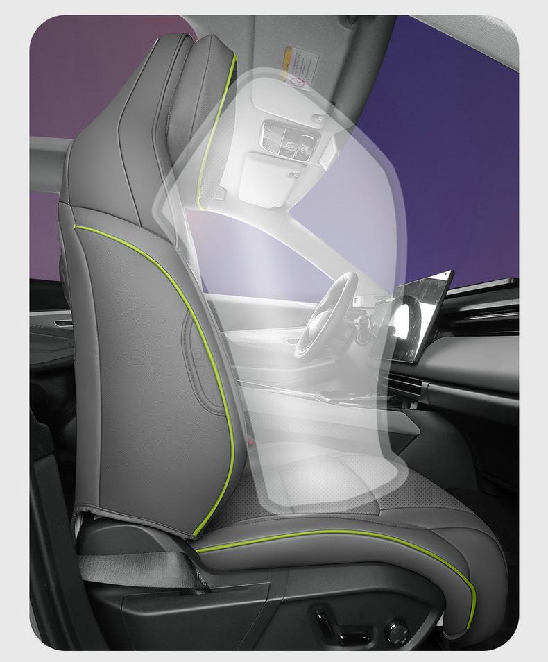 2025 Halo Lynk&Co 08 Extra-Long Range Full Coverage Car Seat Cushion