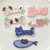 Shiny Sequin Hairclip Sweet Bangs Side Clip Fashion Cartoon Hair Clip  For Women Girls
