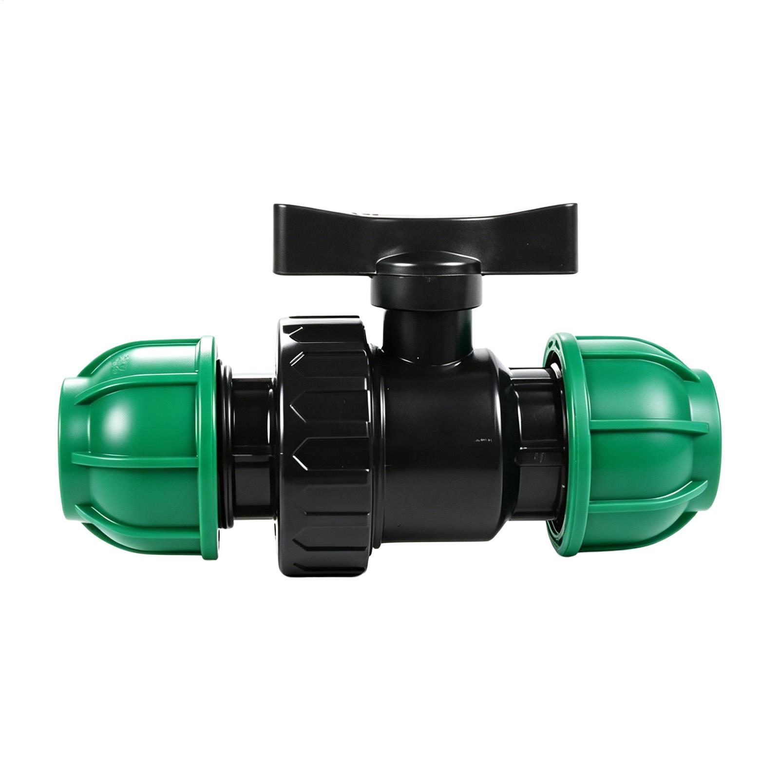 

Shut Off Valve 25 mm Pipe Connector Hose Valve for Outdoor Irrigation Lawn Sprinkler Agriculture Farming Greenhouse Backyard CN