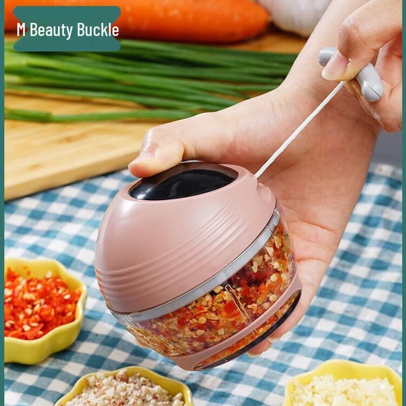 Meizhikou Mini Hand-Pull Garlic Mincer