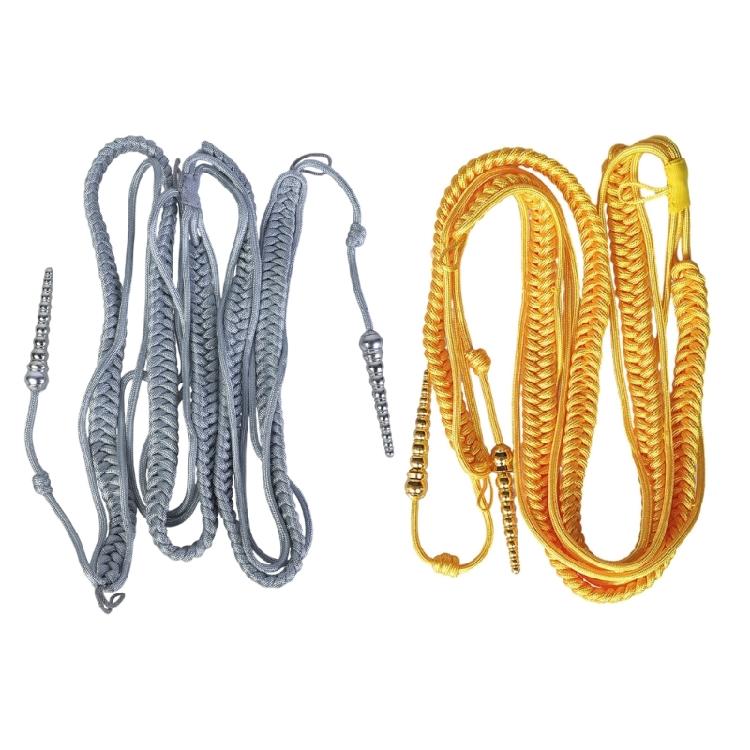 Cosplay kostým DIY módní doplněk Třásněný odznak na rameno pro DIY oblečení