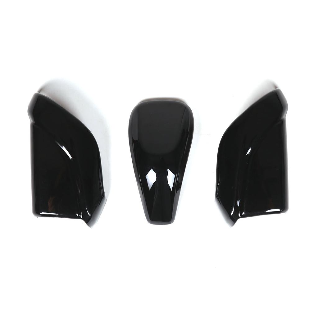 Glossy Black ABS Center Gear Shift Knob Trim Cover For Subaru WRX VB AT -24