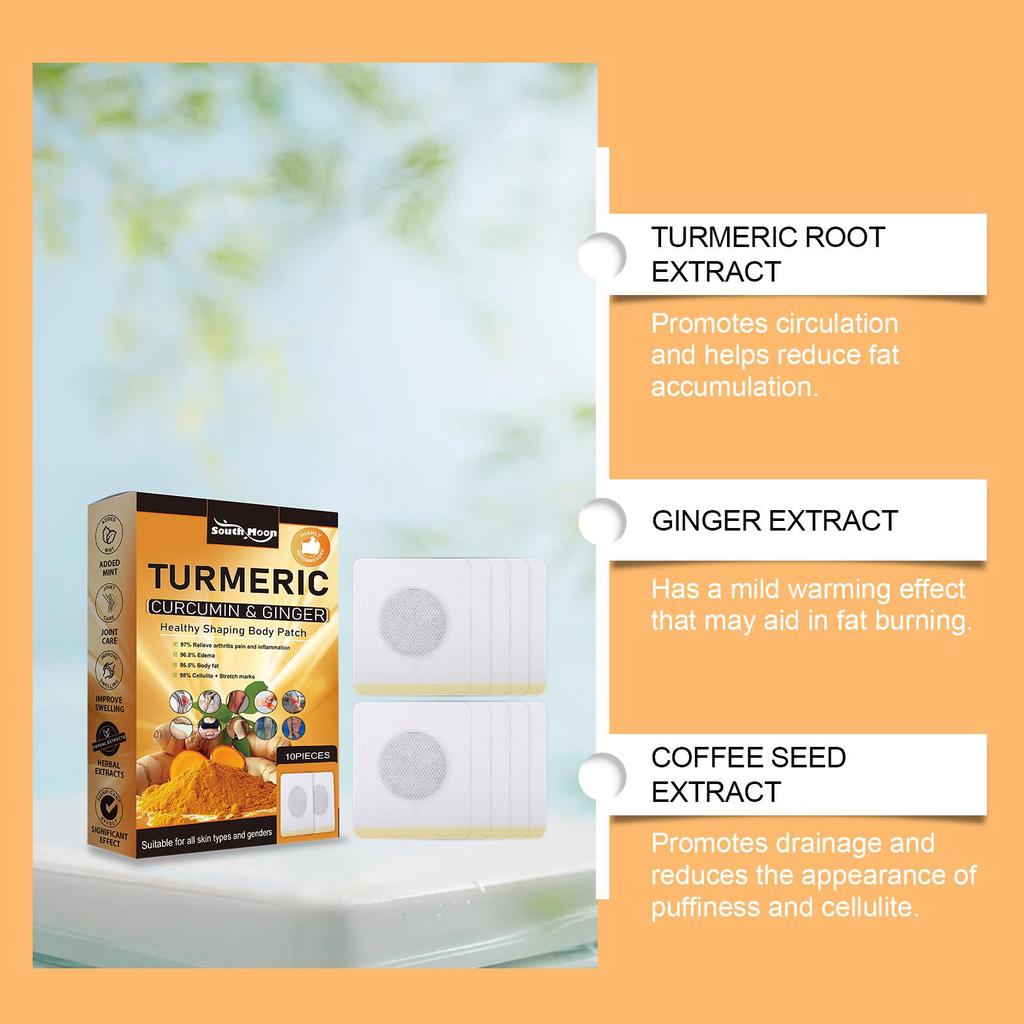 South Moon Herbal Body Patch Lightly nourishes skin to reveal natural lines Body Patch