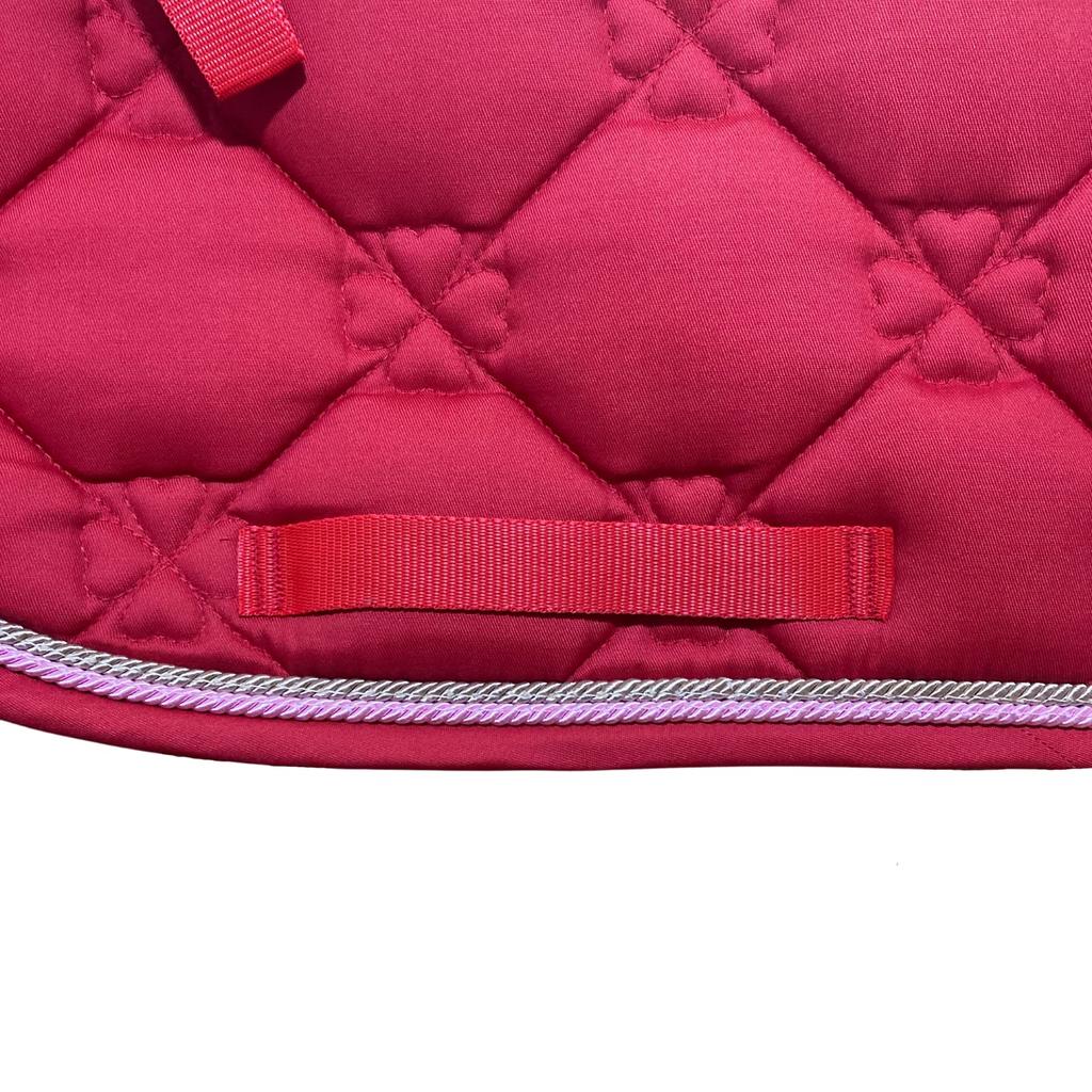 MIYOA Saddle Pad Bib Horse Bib Disability Disability General Under Saddle Full MYA-SP002-2 (red)