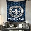 Custom Name VfB Stuttgart Wall Tapestry Aesthetic Wall Hanging Printed Fabric Blanket Decorative Tapestries for Bedroom Living Room Home Decor