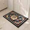Felpudo de Entrada Lavable para Exterior Felpudo Delantero Antideslizante para Pasillo Baño Alfombra Decorativa para el Hogar Alfombra para Uso Interior Exterior