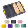 Easy Clean Baking Pan Tray Heat Resistant Bread Mold Useful Silicone Loaf Pan  Sandwich