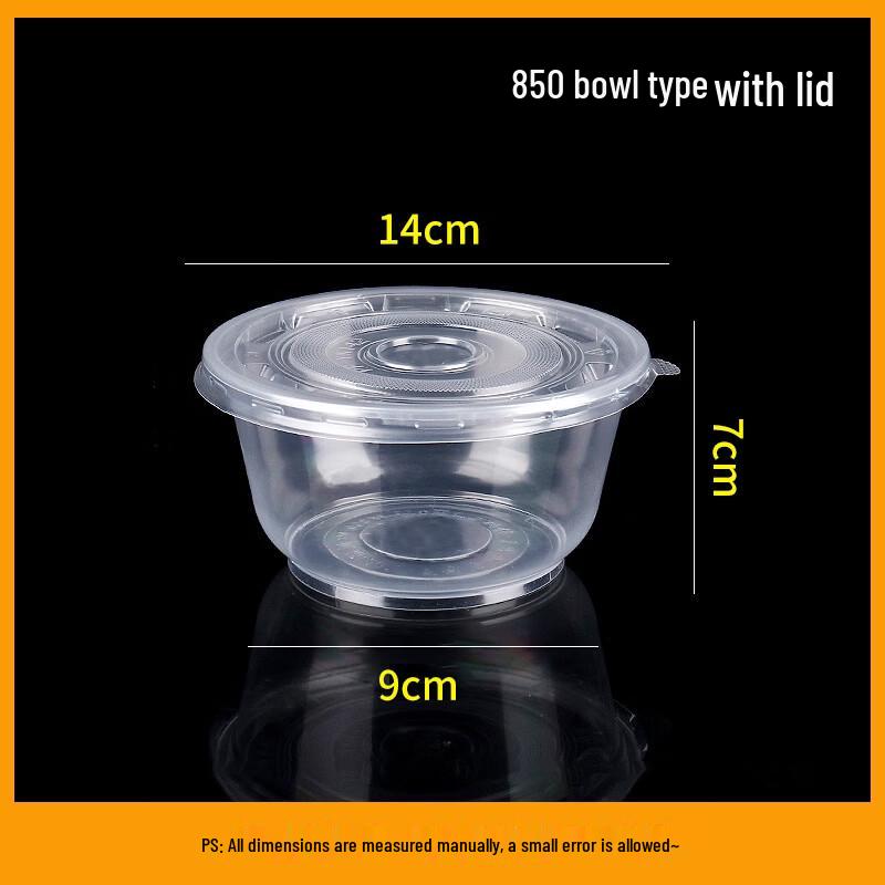 Thickened Disposable Plastic Bowls
