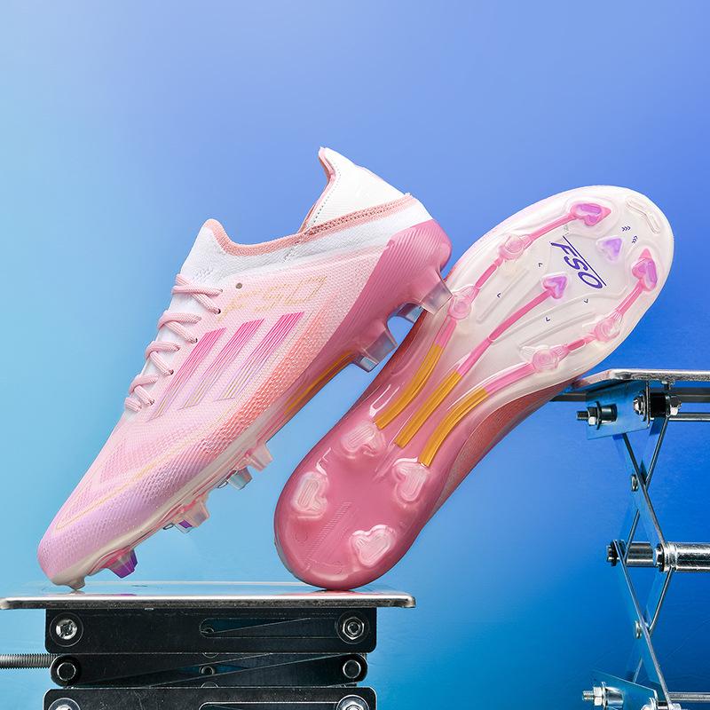 Messi F50 Fußballschuhe Tf Gebrochene Nägel Kunstrasen Ag Nägel Fly Weaving Nahtlos Atmungsaktiv Herren und Damen Training