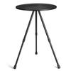 Round Folding Table Black Ultra Light Liftable Aluminium Alloy Folding Camping Table for Outdoor Picnic Travel Black