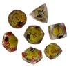 Resin Polyhedral Dice Set for DND, Dungeons & Dragons, COC, and Tabletop RPGs