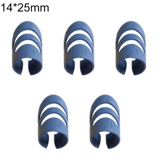 5 Stück Gitarre Ukulele Kunststoff Daumen Finger Nagel Fingerspitze Plektren Schutz Set