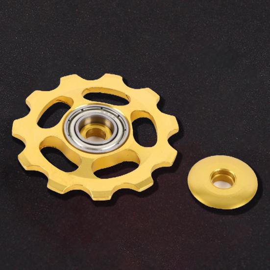 Bearing Guide Roller CNC Anodizing Anti-deformation Metal Wear-resistant Rear Derailleur for MTB