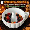 Fruit Drain and Serve Bowl, Seasonal Produce Washing Bowl with Center Figure, Fall Table Bowl for Small Fruit, Home Use, and Counter Service