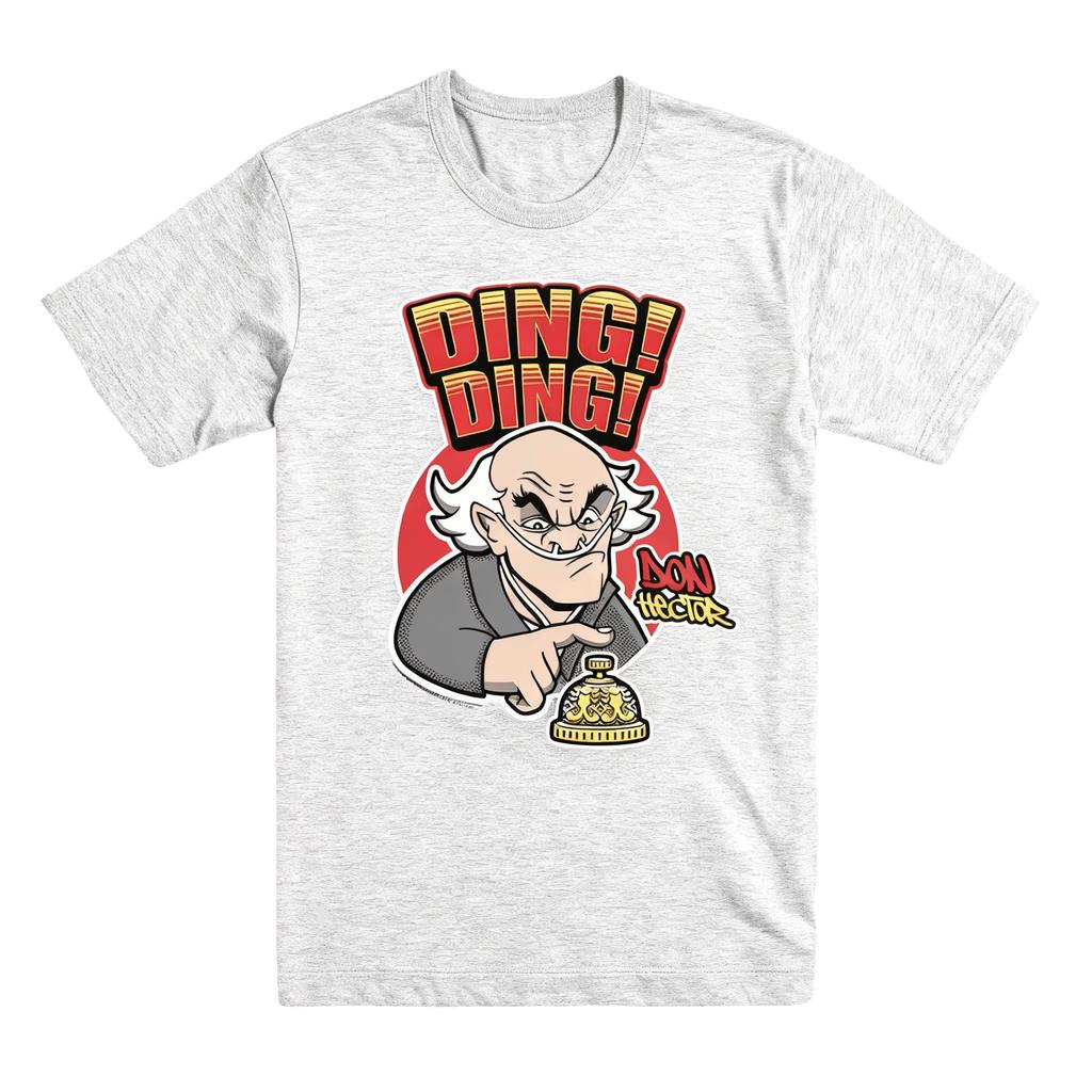 Don Hector Ding Ding Breaking Bad Printed Casual Fashion Summer Tshirt Men and Women Loose Oversized Retro Cotton Tshirt