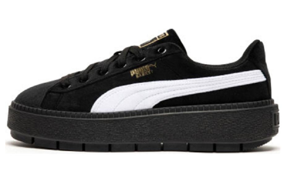 PUMA Platform Trace V Black/White Women s 372613-01 38.5