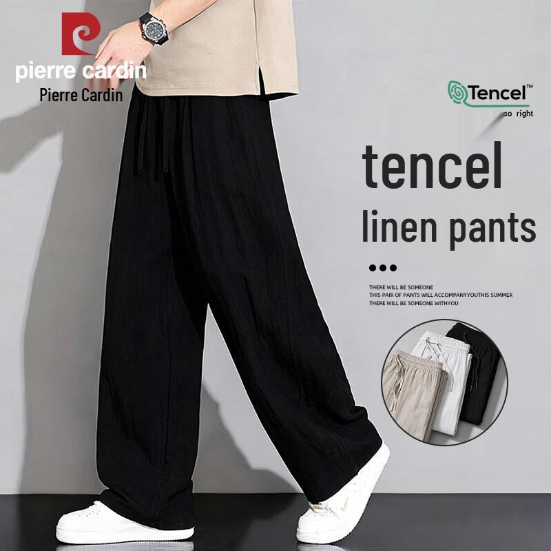 

Pierre Cardin Men s Summer Linen Tencel Casual Pants 2XL