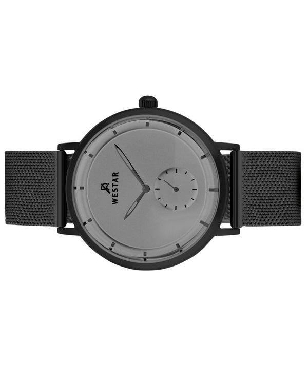 Westar Profile Herrenuhr aus Edelstahl mit grauem Zifferblatt und Quarzwerk 50247BBN306