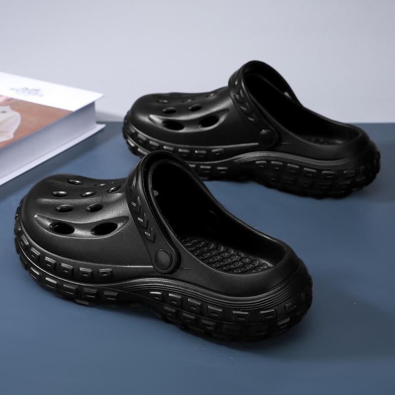 Mens Summertime Garden Shoes Non Slip Breathable Sandal Shoes Eva Stylish Slide Shoes Unisex Soft Orginal Slides Women High Quality Solid