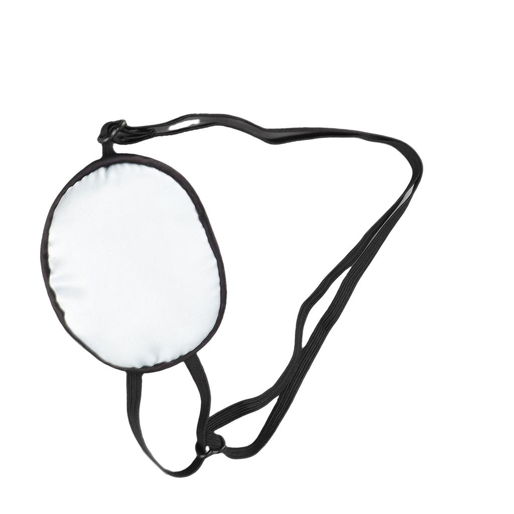 Eye Patch Silk Cotton Elastic Strap Full Cover Light Blocking Eye Cover Pad for Adults