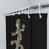 Lizard Pattern Shower Curtain Modern Geometric Reptile Nature Bathroom Decor Backdrop Washable Waterproof Home Textile