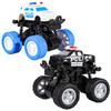 Four Inertia Simulation Wheel Drive Off Road Police Car Children Model Toy