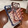 Case For Redmi Note 15 4G Pro 5G Plus 14 13 Pro 5G 12 PRO Plating Little Love Heart Soft Cute Shockproof Transparent Cover