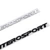 Odznaka z literami MONTERO SPORT dla logo Mitsubishi MONTEROSPORT etykieta na klapę bagażnika osłona maski samochodu logo do modyfikacji naklejki samochodowe