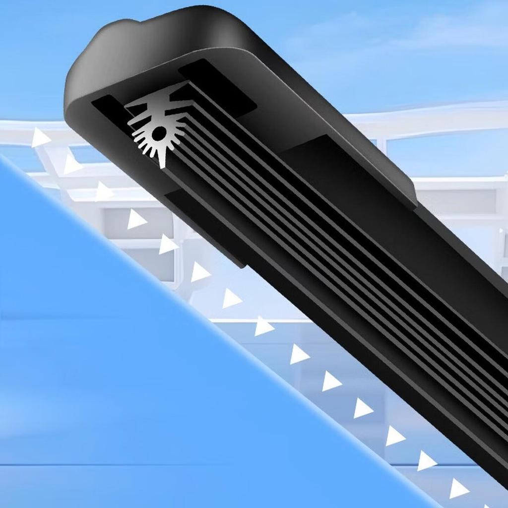 11-Layer Rubber Strip Wiper Blade for Honda Civic, Fits 8th To 11th Gen, 9.5th Gen Compatible, For Leaf Wind Use