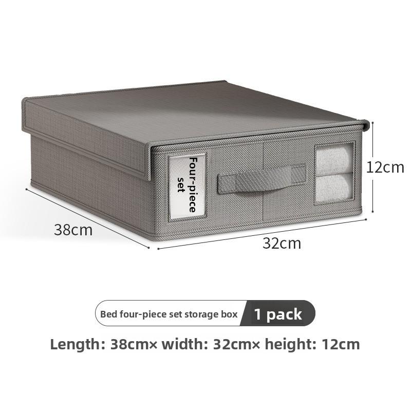 Modern Minimalist Oxford Cloth Foldable Storage Box For Bedroom Closet Organization
