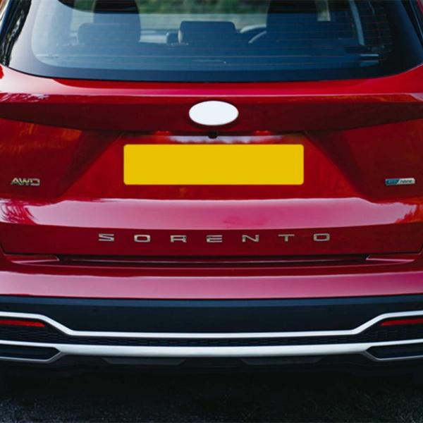 

Внешняя 3D эмблема автомобиля, наклейка, значок, подходит для SORENTO, логотип, задний багажник, передний капот, автоаксессуары серебряный