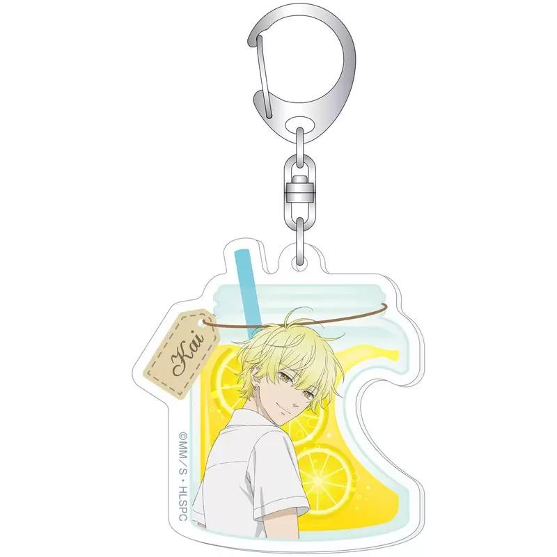 

Anime Honey Lemon Soda Acrylic Keychain Pendant Bag Car Keychain Cell phone Accessories present Firend Christmas Gifts 6 cm