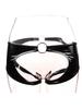 Elastic Latex Pvc Low-Rise G-String Oil Shiny Sexy Micro Thong T-Back Pu Faux Leather Sexy Brifes Gay Wear Plus Size Open Crotch