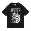 Neon Genesis Evangelion Anime Eva - 01 Graphic Printed T-shirt Men's and Women's T-shirt Men's Top Sports T-shirt Summer New Tee