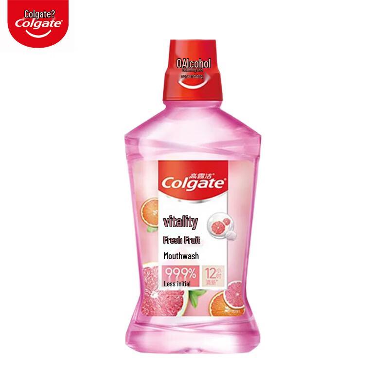 Colgate Vitality Fresh Fruit Flavor Mouthwash