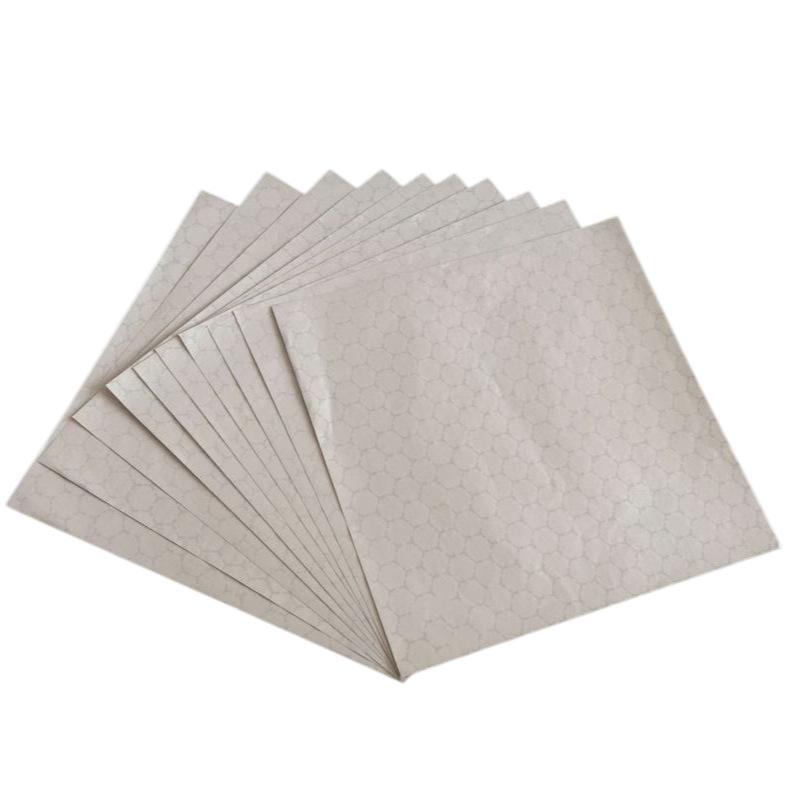 100 Fogli Carta Alluminio Isolante, Carta Carta Resistente al Grasso per Sandwich, Hamburger, Pranzo, Cibo da Asporto, Cibo Caldo 30*30cm