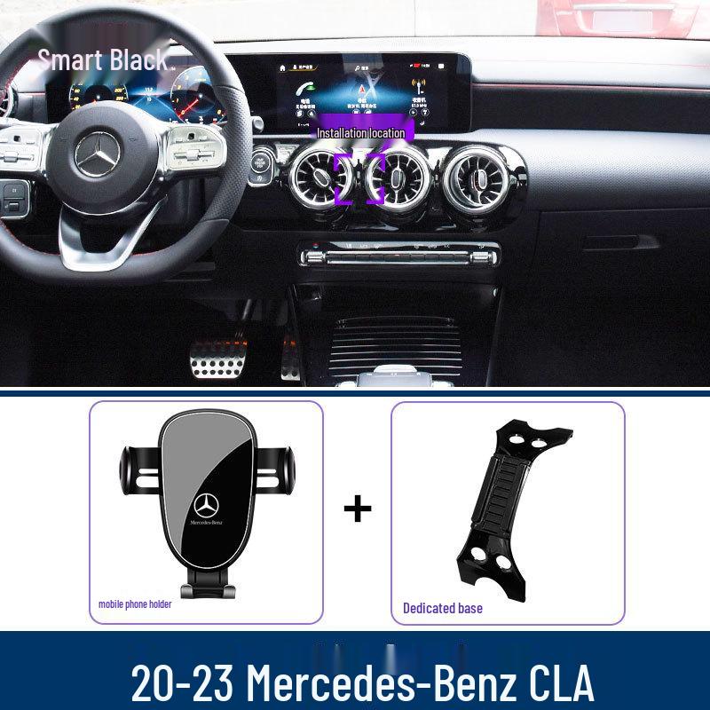 13-23 Mercedes-Benz CLA Phone Holder and Navigation Mount for Air Vent