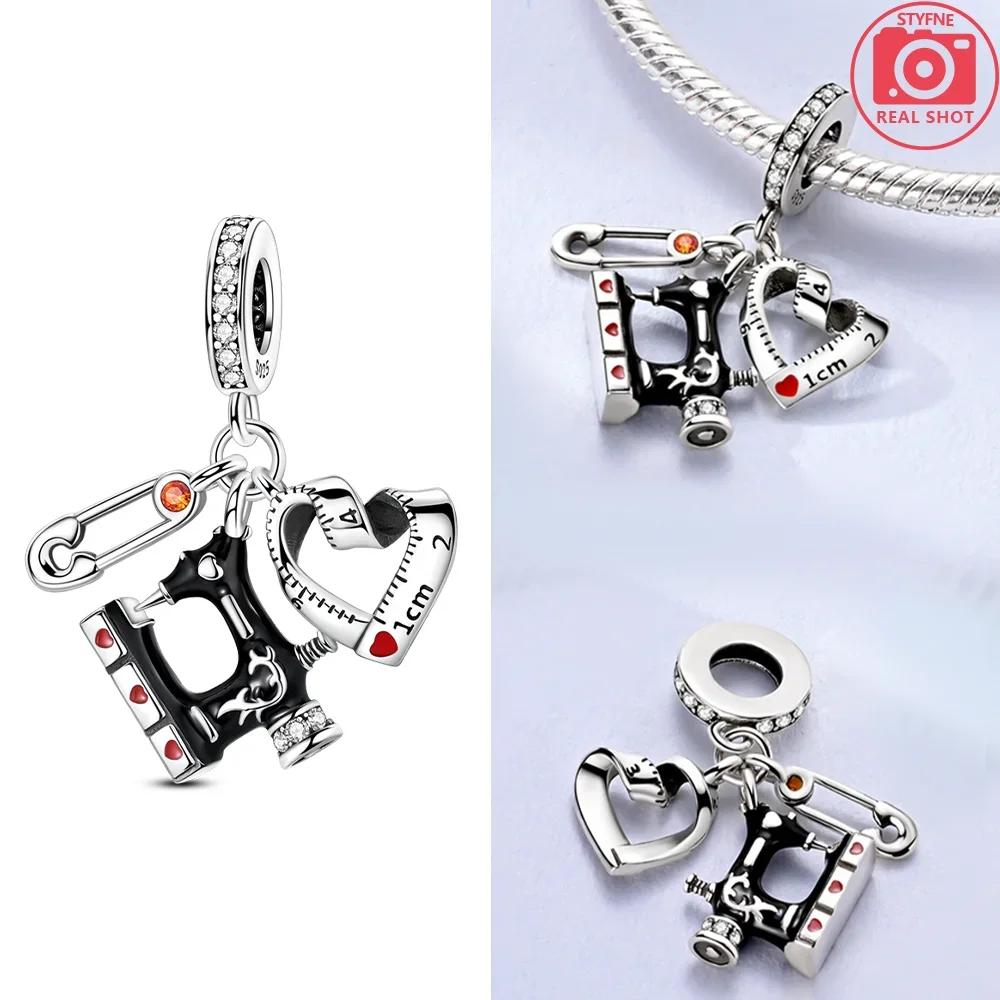 Authentic Glowing Light Bulb Red Doll Apple Girl Bow Rose Charm Bead Charms Copper Bead Charms Compatible With Bracelets Jewellery Women Gift Diy Acce