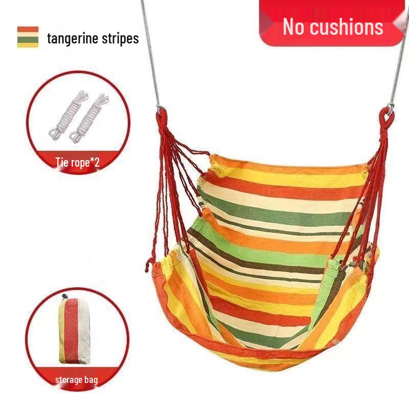 Indoor Hanging Chair Swing for Students – Children's Bedroom Door Frame Hammock, Dormitory Swing, or Courtyard Cradle Seat