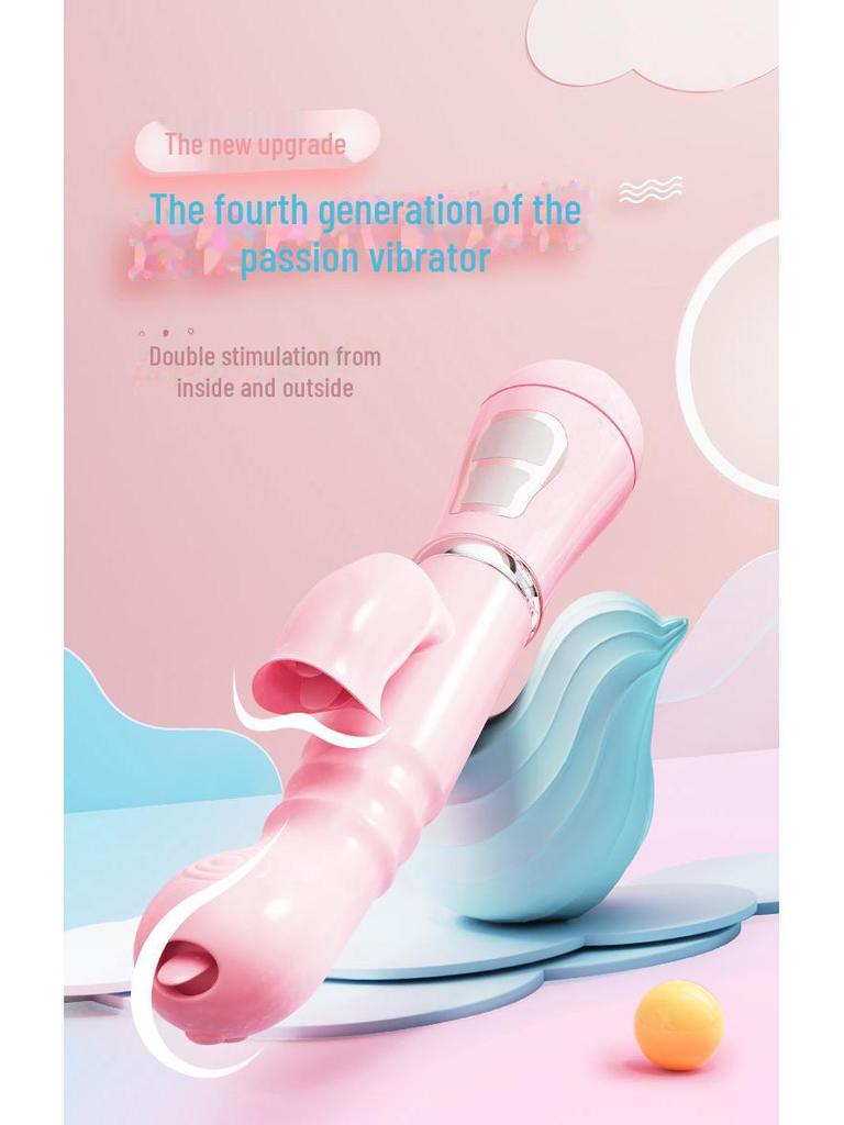 Miji Miqing 4. generacji wibrator do lizania językiem z konwersją częstotliwości - 100 szt./pudełko