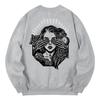 KAN6312 Kmg0024 Eye Of Truth Fleece-Lined Sweatshirt - Gray