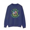 Marvel Mens St Patrick´s Day Captain America Luck Sweatshirt