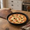 Round Pizza Tray Carbon Steel Baking Tray New Cake Mold  Baking Pizza Cake