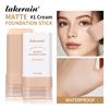 Stick Foundation Cream Essence Enhances Skin Tone Foundation Stick Smooth Plump High Coverage Travel Foundation Stick Face Makeup