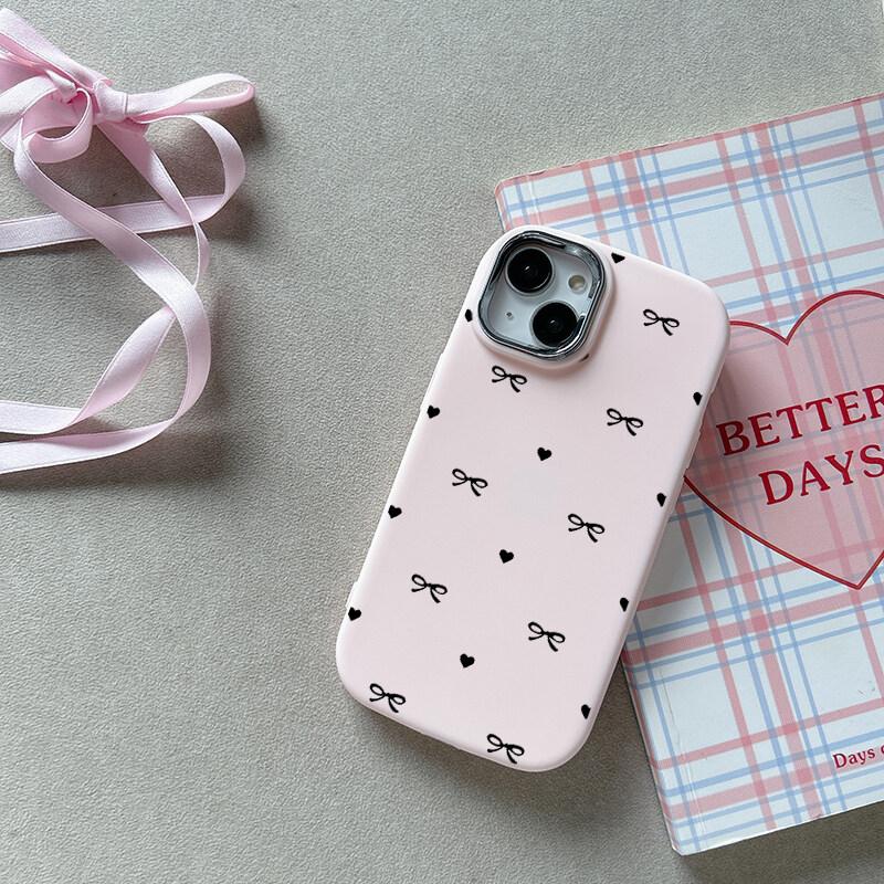 Husă Pentru Realme C63 C61 C67 C51 C53 C55 C21Y C25Y C20 C35 C12 5i 6i 8 9 11 12 13 Pro Plus GT3 cover Drăguță Y2K Fundiță Roz