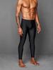 Exklusive Herren-Badehose mit langen Beinen, schnelltrocknend, Haifischhaut-Optik, Renn-Badehose
